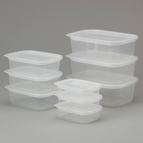 大容量食品保存容器 3個セット イノマタ化学 保存容器 S・M・L 3個ずつセット 角型 楽ちんパック