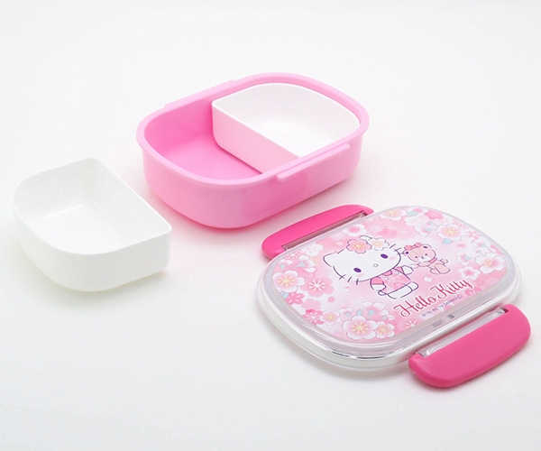 OSK（オーエスケー） お弁当箱 1段 ハローキティ サクラ 360ml 中子付