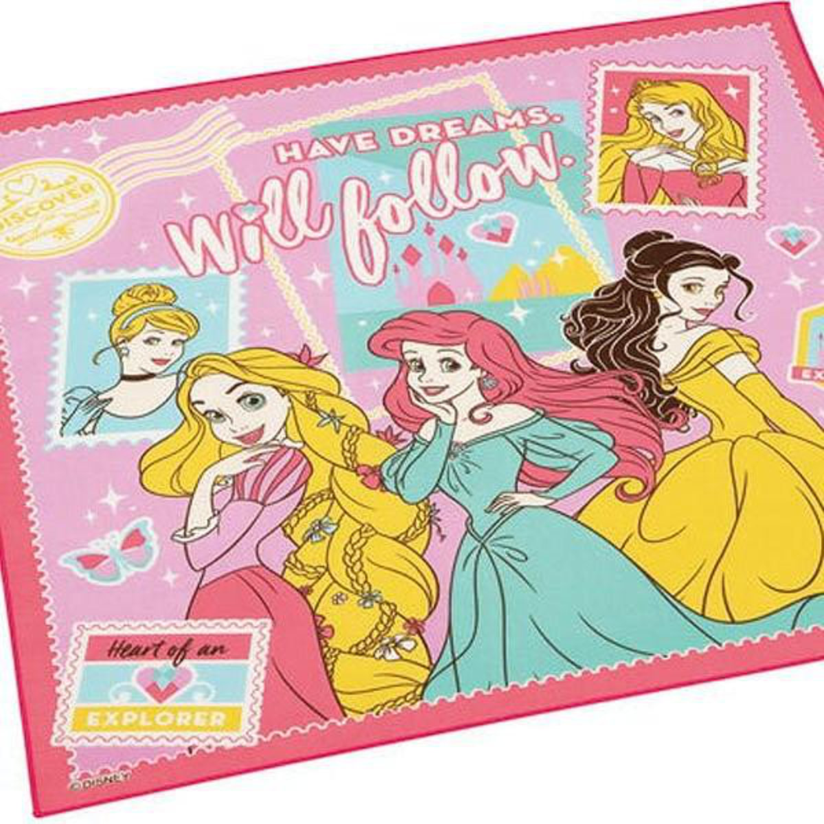 キャラクターナフキン スケーター ランチクロス ナフキン ディズニープリンセス 子供