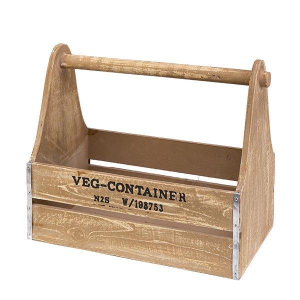 HABITER（アビテ） 収納ボックス ベジウッド ハンドルボックス