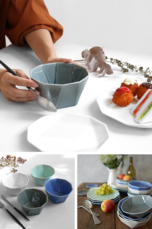 ボウル 13cm ディープ GOKAKU 陶器 （ 食洗器対応 電子レンジ対応 皿