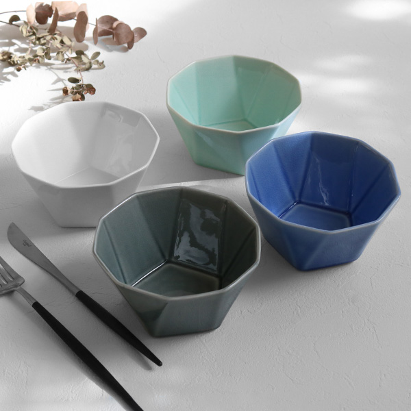 ボウル 13cm ディープ GOKAKU 陶器 （ 食洗器対応 電子レンジ対応 皿