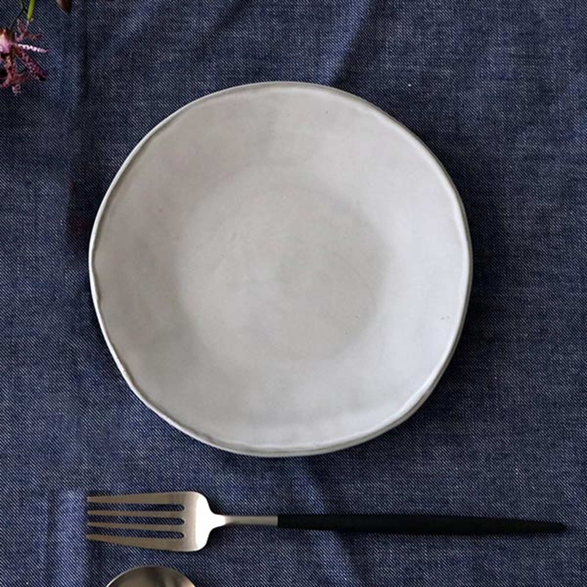 プレート 17cm ラウンド Calin 皿 洋食器 陶器 日本製 （ お皿 電子