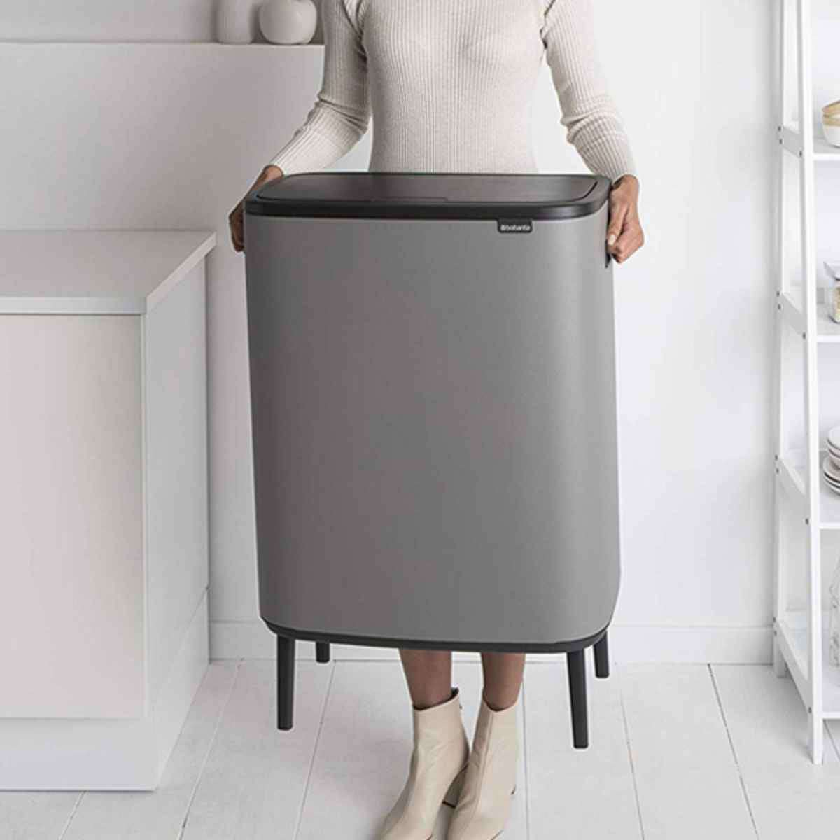 brabantia ブラバンシア ゴミ箱 BO タッチビン HI 60L ミネラル