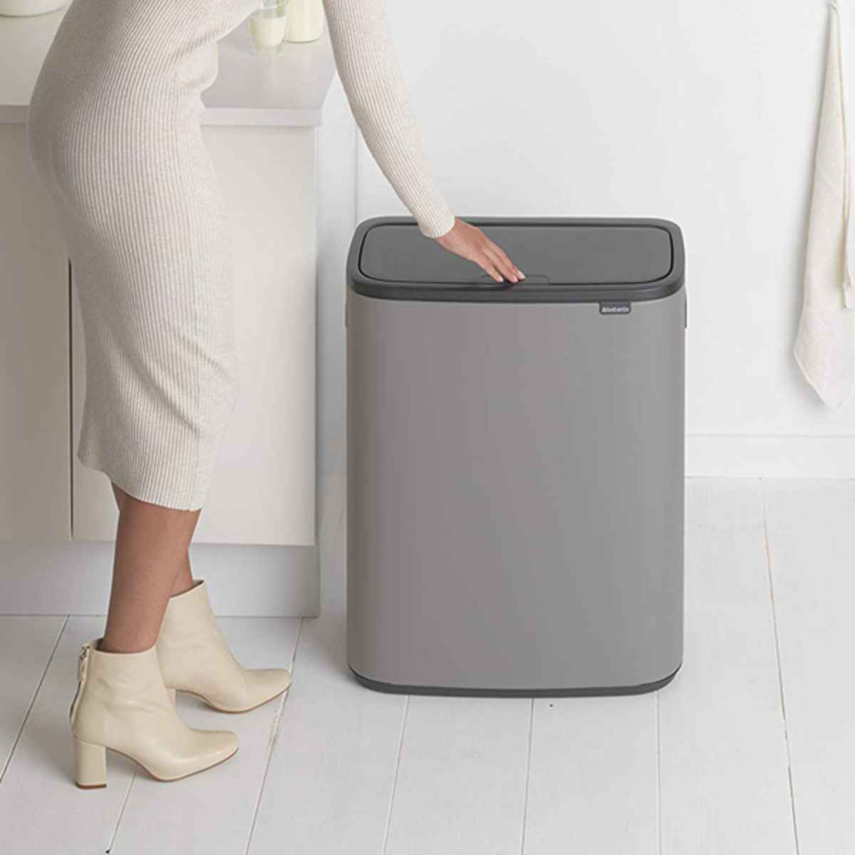brabantia（ブラバンシア） ゴミ箱 BO タッチビン 60L ふた付き