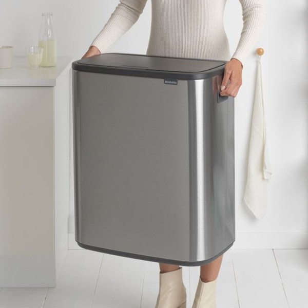 brabantia（ブラバンシア） ゴミ箱 BO タッチビン 60L FPPマット ふた