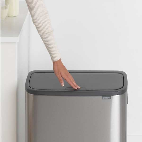 brabantia（ブラバンシア） ゴミ箱 BO タッチビン 60L FPPマット ふた