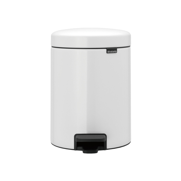 brabantia ブラバンシア ゴミ箱 ペダルビン NEWICON 5L （ ごみ箱 ペダル 5リットル 円形 丸 蓋つき スチール コンパクト 小さい ふた付き 静か 足踏み ）｜livingut｜10