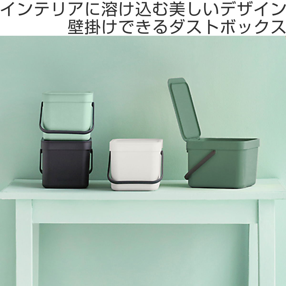 brabantia（ブラバンシア） ゴミ箱 6L ソート＆ゴー ウェイストビン