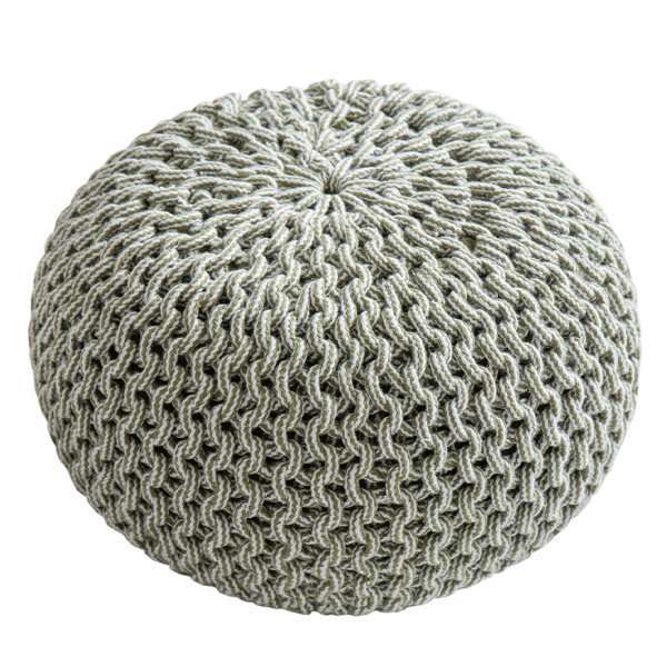 プフ ニットクッション ブレイド 約50×50×35cm （ クッション スツール