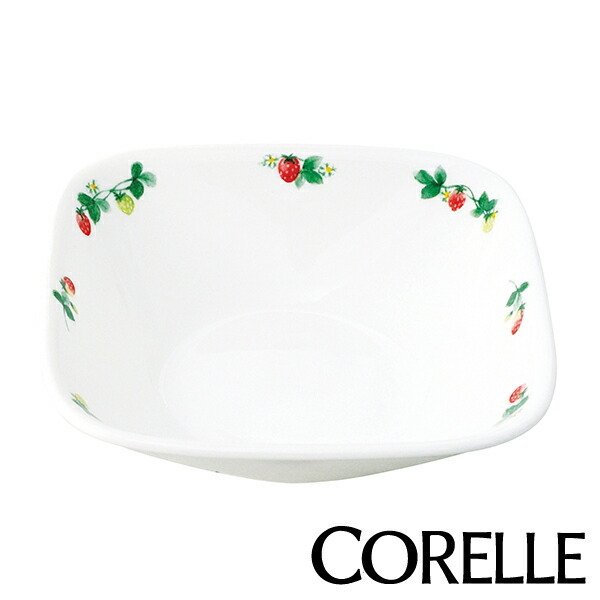 ボウル 13cm スクエア コレール CORELLE 皿 食器 スウィート