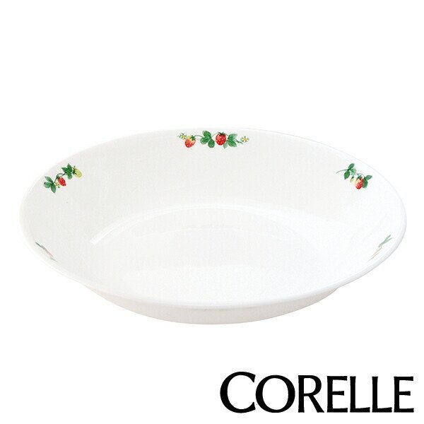 新品6点 コレール 薔薇 ローズ 深皿&中皿&ランチ皿 プレート 22cm 深皿 コレール CORELLE 皿 食器 スウィートストロベリー