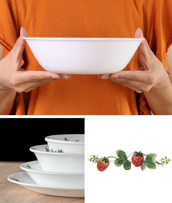 ボウル 22cm コレール CORELLE 皿 食器 スウィートストロベリー 同色5