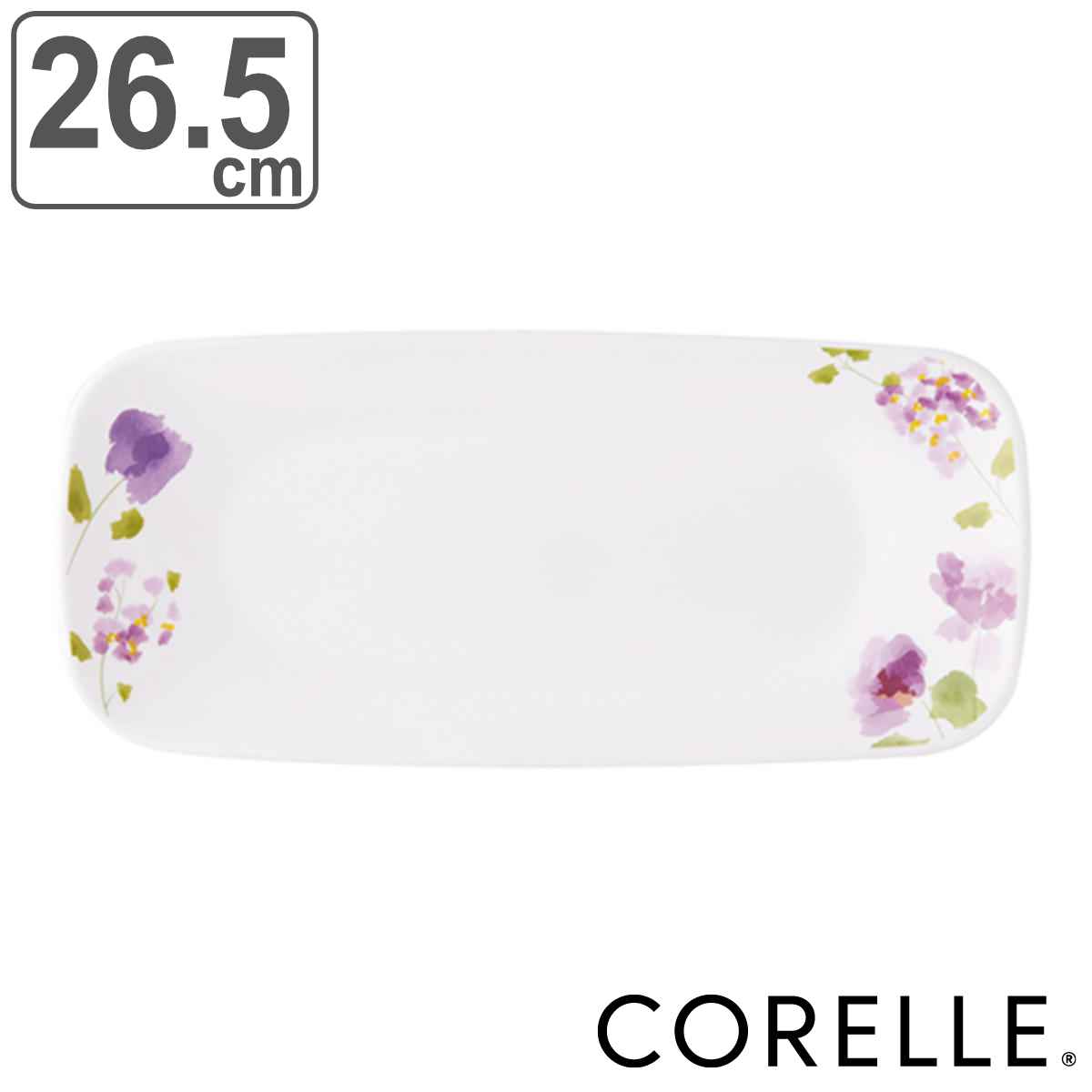 CORELLE（コレール） プレート 26.5cm 長皿 バイオレットミスト 5枚