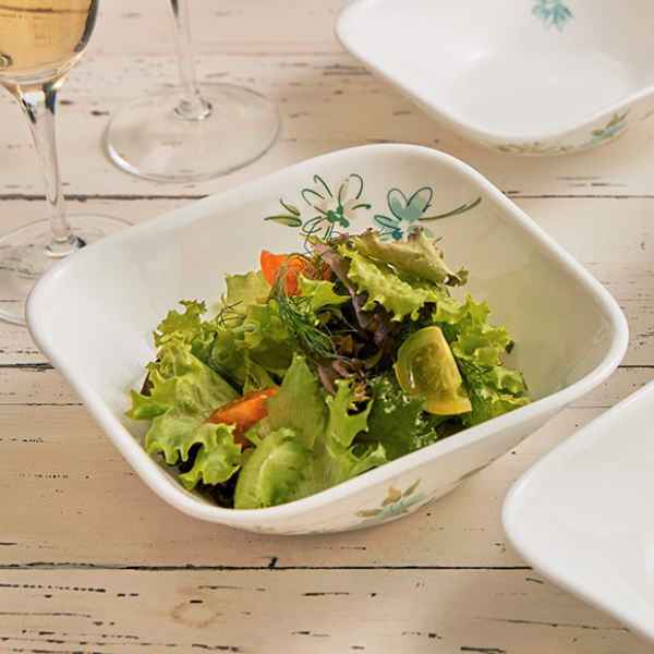 CORELLE（コレール） ボウル 16.5cm スクエア フェアリーフローラ