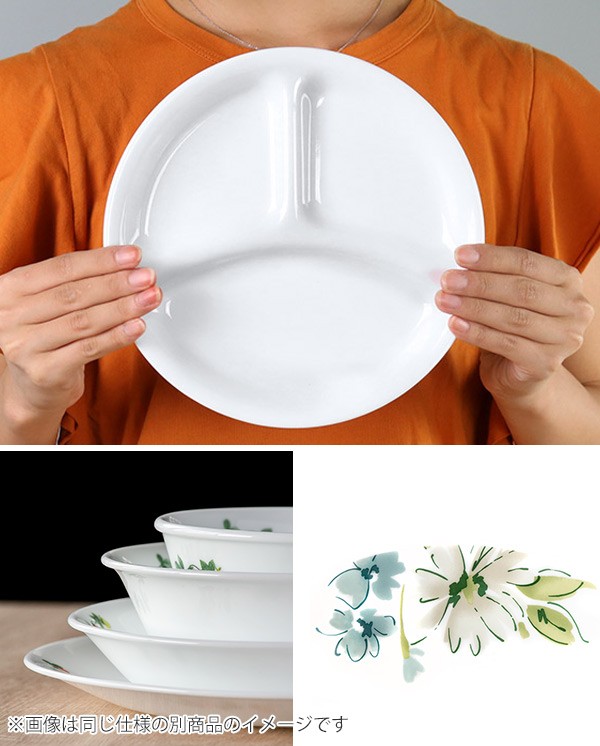 CORELLE（コレール） ランチプレート 21.5cm フェアリーフローラ 5枚
