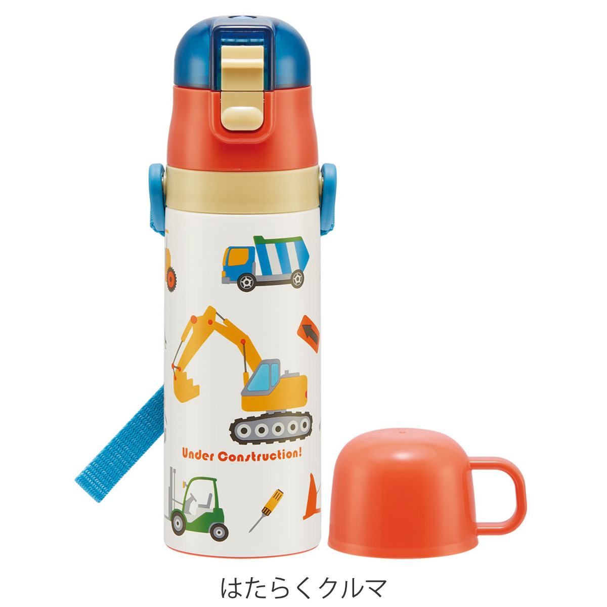 スケーター 水筒 ステンレス 直飲み コップ 2way 軽量 430ml 子供