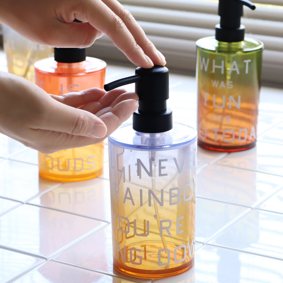 ディスペンサー GROWING ハンドソープ用 泡タイプ 詰め替え ボトル