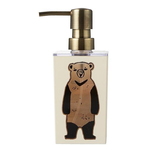 ディスペンサー 360ml BEAR ハンドソープ用 詰め替えボトル 泡