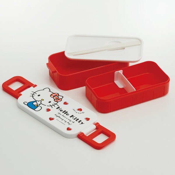ハローキティ　弁当箱　2段弁当　レトロ　ランチボックス　サンリオ Amazon.co.jp: サンリオ(SANRIO) ハローキティ 2段ランチ