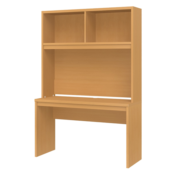 オーダーデスク 収納ラック付 オフィス家具 オープス 幅91〜120cm