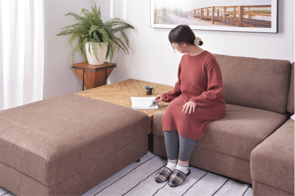 東谷 ローテーブル 幅100cm 木製 天然木 古材 正方形 ヴィンテージ調