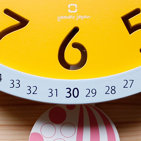ヤマト工芸 振り子時計 circus clock ゾウ ステップ秒針 掛け時計 日本