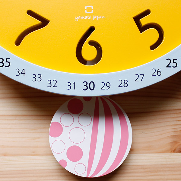 ヤマト工芸 振り子時計 circus clock ゾウ ステップ秒針 掛け時計 日本