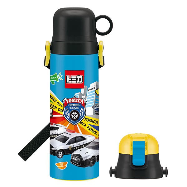 水筒 ステンレス 直飲み コップ 2way トミカ ステンレスボトル 570ml 子供 保温 保冷 幼稚園 保育園 キャラクター 子供用水筒 3264 インテリアパレットヤフー店 通販 Yahoo ショッピング