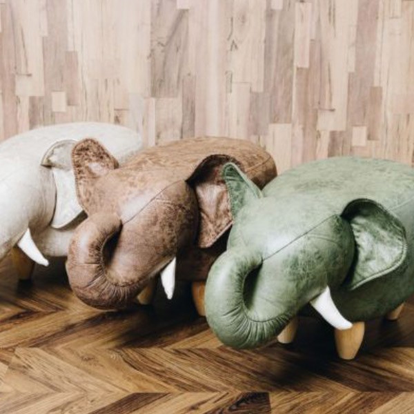 アンファンス スツール ゾウ Elephant エレファント アニマル
