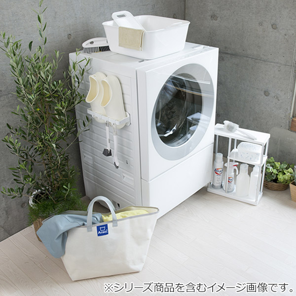 洗濯用たらい 15L Arao! 洗い桶 タライ ( たらい バケツ バスケット 四角 ) 関連画像5