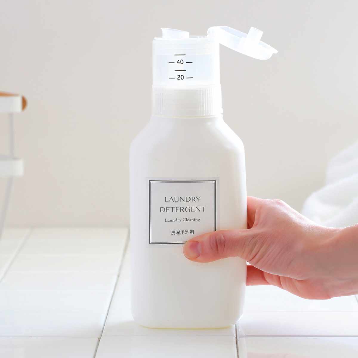 LEC（レック） 詰替えボトル 押して計量詰替えボトル 600ml 3個セット