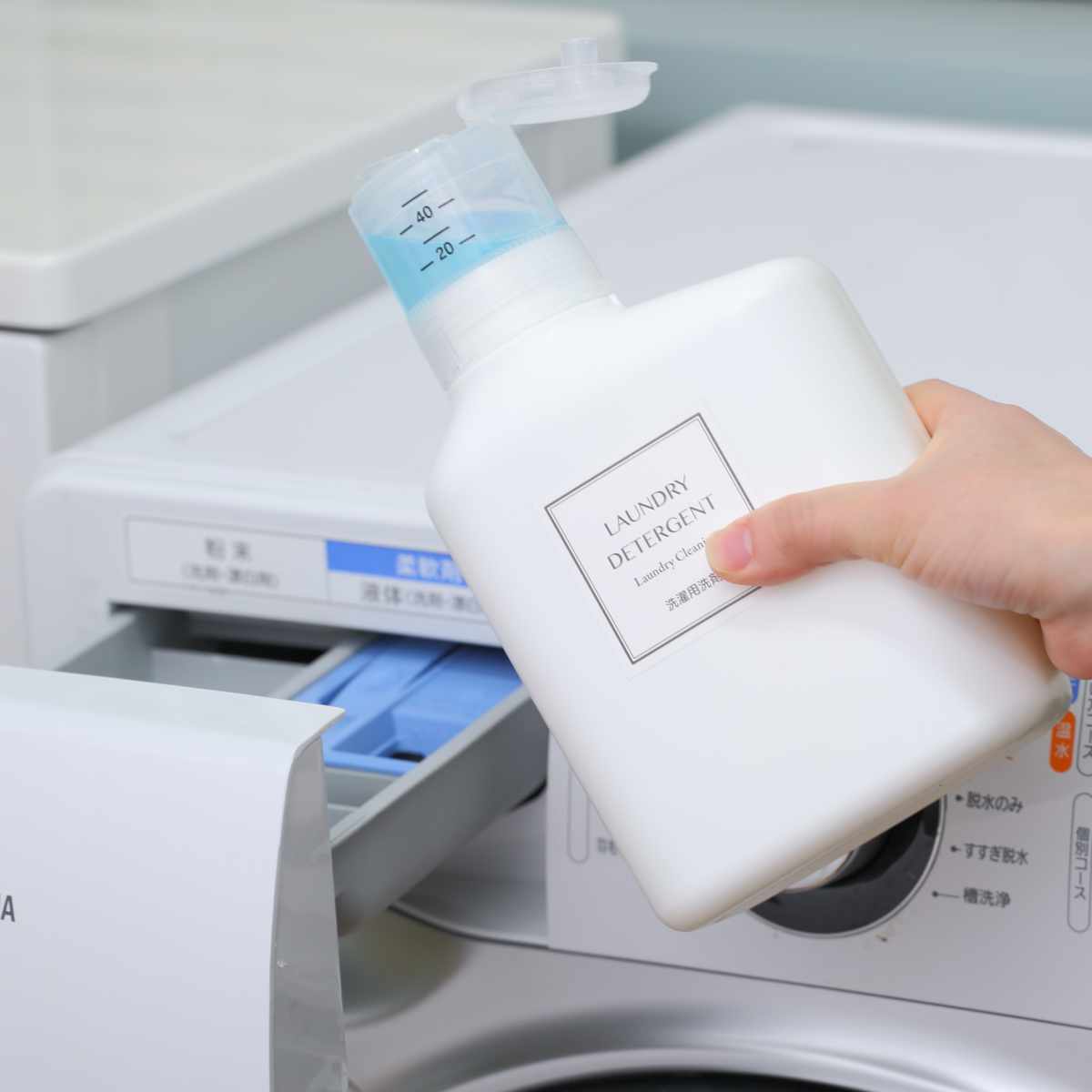 LEC（レック） 詰替えボトル 押して計量詰替えボトル 1000ml