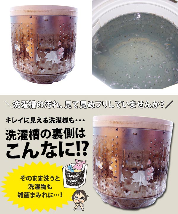 洗剤 洗濯槽クリーナー 洗濯槽カビおちーるNE...の詳細画像2