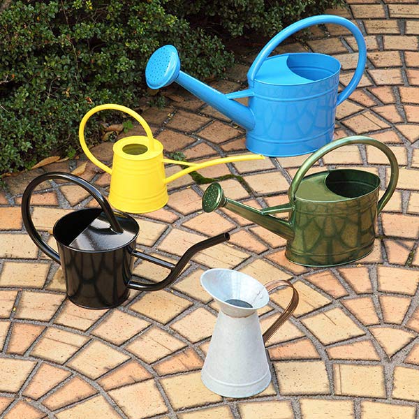 水差し ガーデニング 1.1L 1.1リットル ブラック （ ジョウロ じょうろ