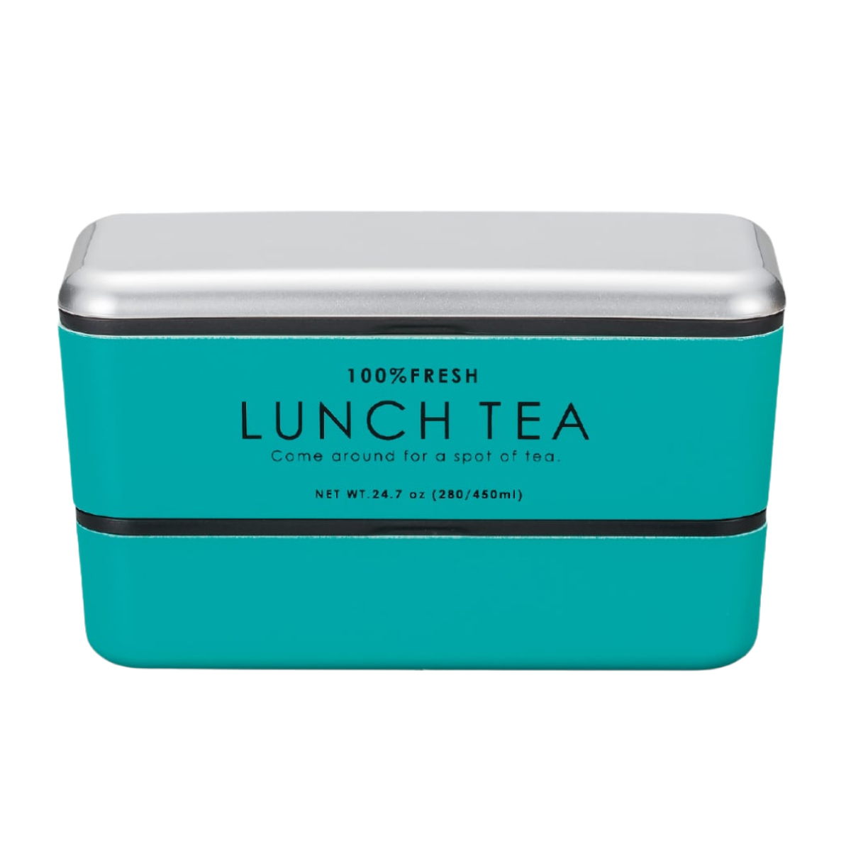 お弁当箱 2段 LUNCH TEA 長角ネストランチ 730ml ランチボックス