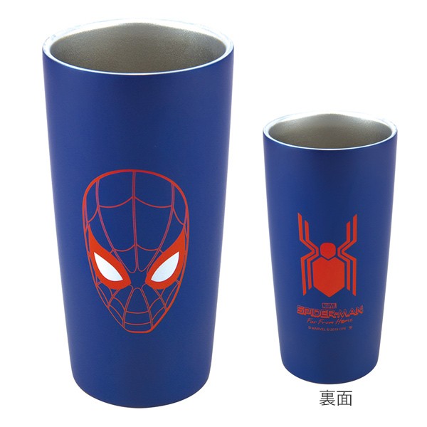 真空タンブラー 440ml ステンレス製 マーベル スパイダーマン キャラクター タンブラー ステンレス 保温 保冷 スパイディ リビングート Paypayモール店 通販 Paypayモール