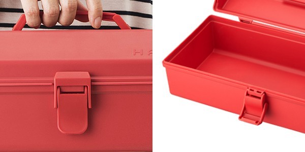 小物収納 ハコット L プラスチック 収納ボックス 工具箱 小物ケース ケース 超特価sale開催 収納ケース 小物 フタ付き ボックス 収納