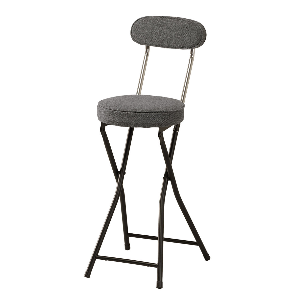 【中古品】折りたたみハイチェア／カウンターチェア（2脚セット） 楽天市場】カウンターチェア 2脚セット 折りたたみ 背もたれ付き