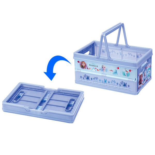 スケーター 折りたたみコンテナ アナと雪の女王 幅39×奥行26×高さ19cm