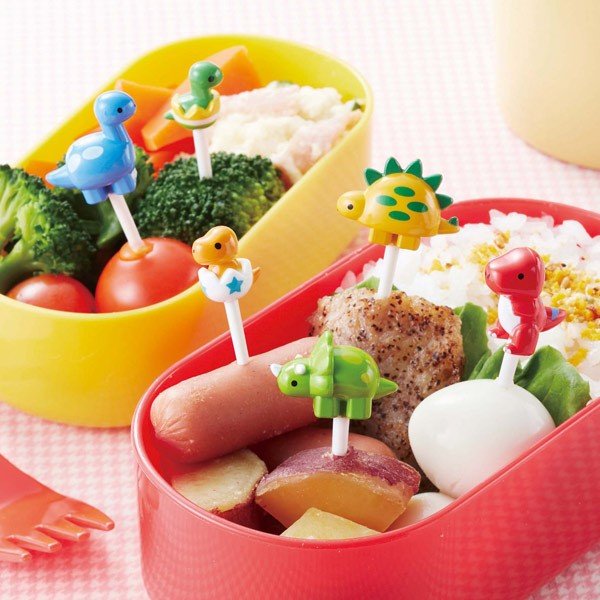 ピック 恐竜ピック 6本入 恐竜 お弁当 （ プレゼントピック ピンチョス