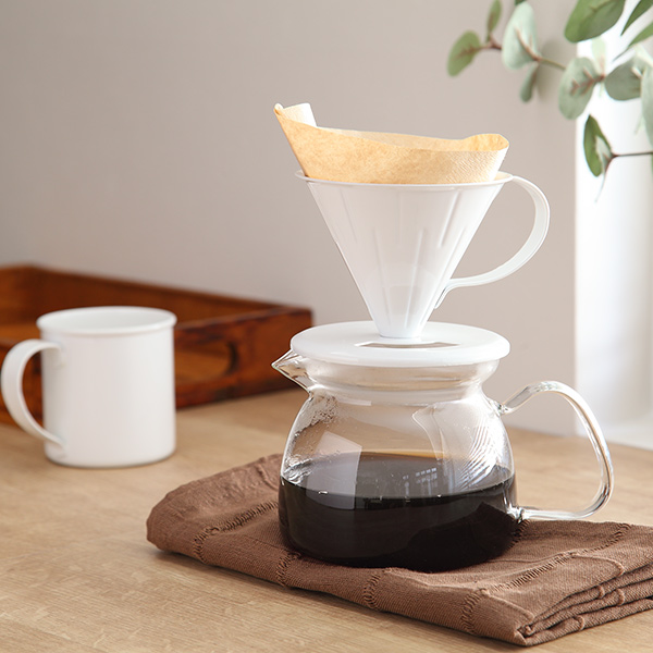 コーヒードリッパー S ブラン blanc ステンレス製 ホーロー 日本製