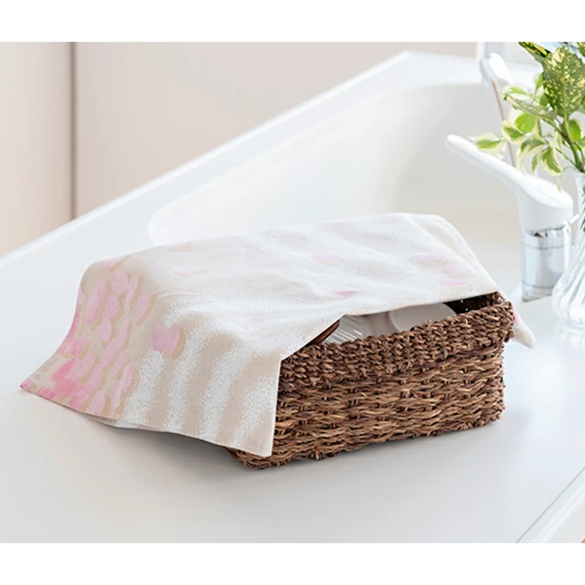 キッチンクロス ティータオル teatowel 日本の四季 （ 綿100％ ふきん