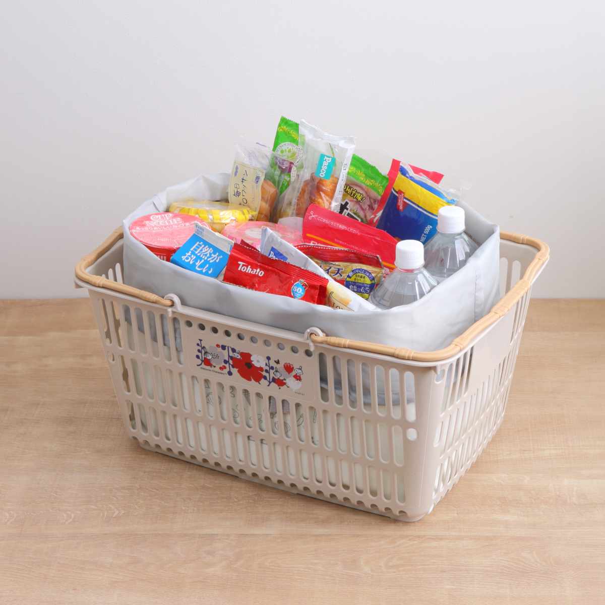 エコバッグ 保冷 18L レジカゴ inバッグ （ 折り畳み マチ広 レジカゴ