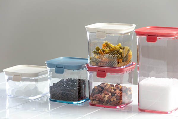 保存容器 プラスチック製 680ml Mサイズ 2個セット スタッキングできる