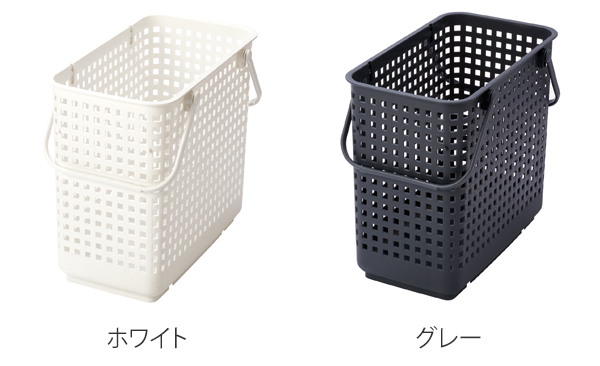 ランドリーバスケット スタッキングランドリーバ...の詳細画像2