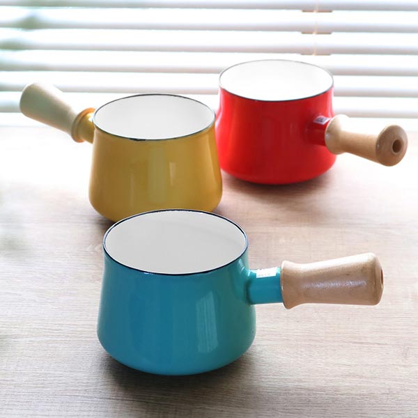 パール金属 ミルクパン プチっとホーローミルクパン 五徳セット