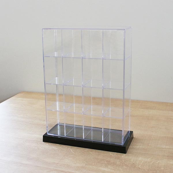 コレクションケース スクエア 16マス L16 卓上 クリアケース クリア