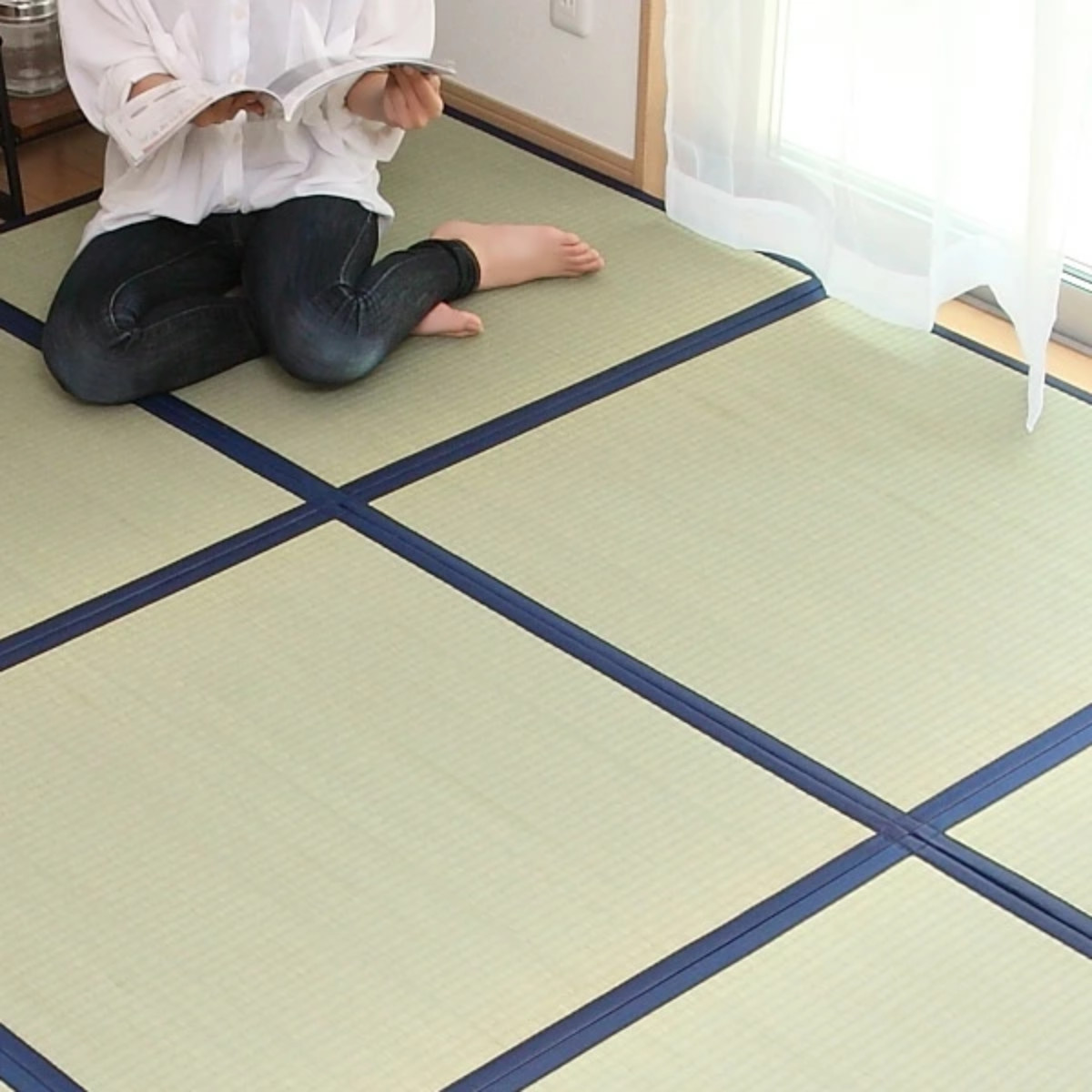 オーダーメイド 畳 国産 ユニット畳 い草 8層 縦221〜255×横256〜285cm （ サイズオーダー オーダー畳 畳マット オーダー い草ラグ い草カーペット ）_4