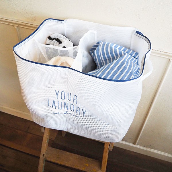 洗濯ネット そのまま洗える Lサイズ LAKUCO ラクコ （ ランドリー